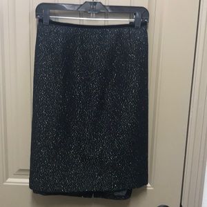 Talbots Blank skirt with Gold Thread - 16WP